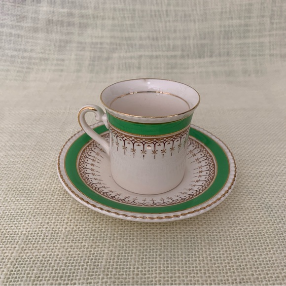 Solian Ware Simpsons Pottery Coffee Can Espresso Cup and Saucer x8 - Picture 2 of 10